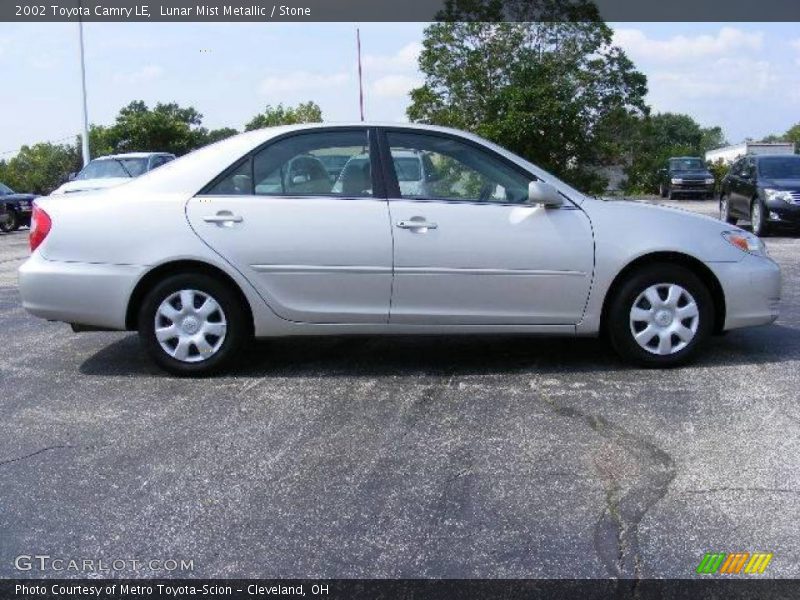 Lunar Mist Metallic / Stone 2002 Toyota Camry LE