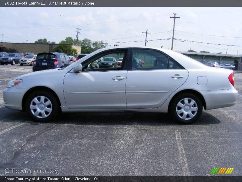 Lunar Mist Metallic / Stone 2002 Toyota Camry LE