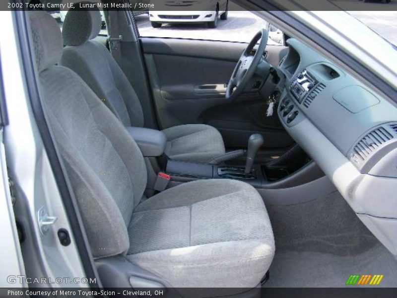 Lunar Mist Metallic / Stone 2002 Toyota Camry LE
