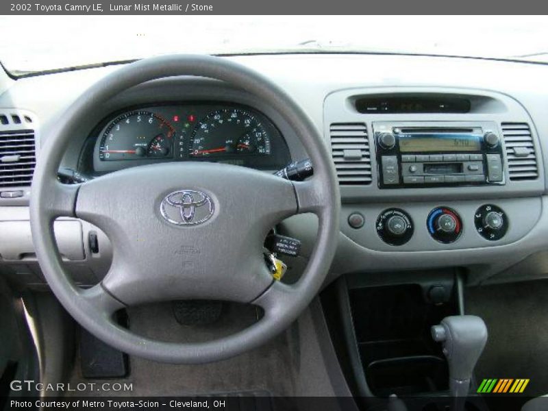 Lunar Mist Metallic / Stone 2002 Toyota Camry LE