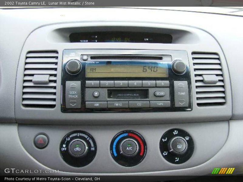 Lunar Mist Metallic / Stone 2002 Toyota Camry LE