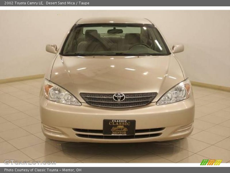 Desert Sand Mica / Taupe 2002 Toyota Camry LE