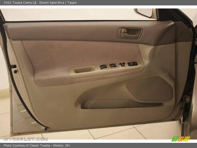 Desert Sand Mica / Taupe 2002 Toyota Camry LE
