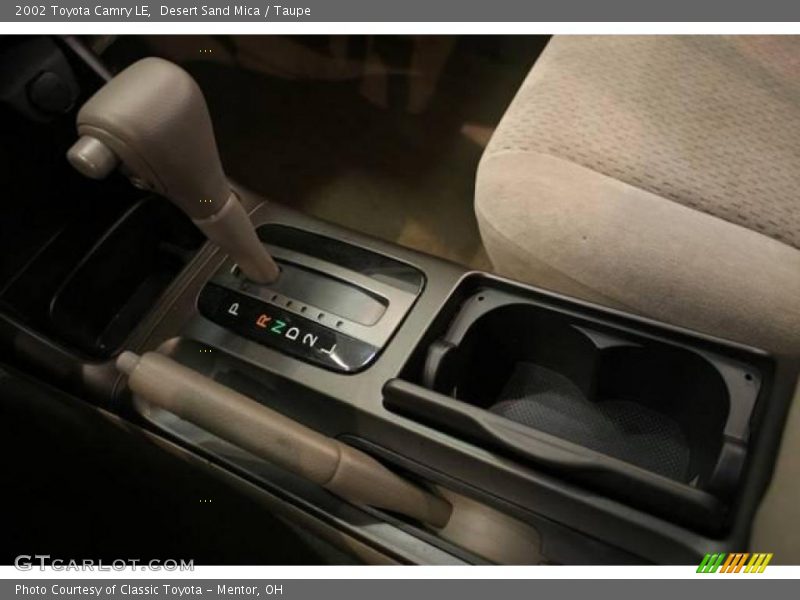 Desert Sand Mica / Taupe 2002 Toyota Camry LE