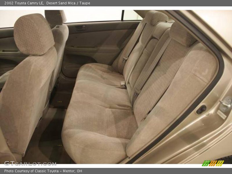 Desert Sand Mica / Taupe 2002 Toyota Camry LE
