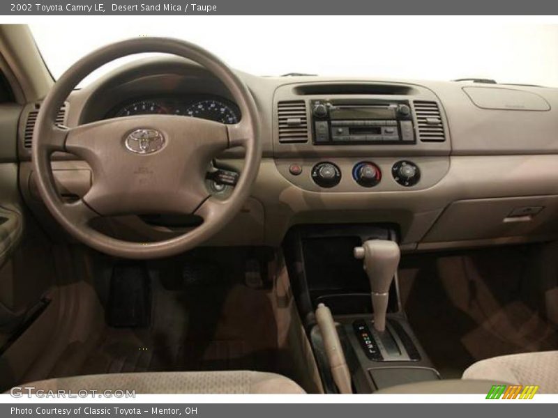 Desert Sand Mica / Taupe 2002 Toyota Camry LE