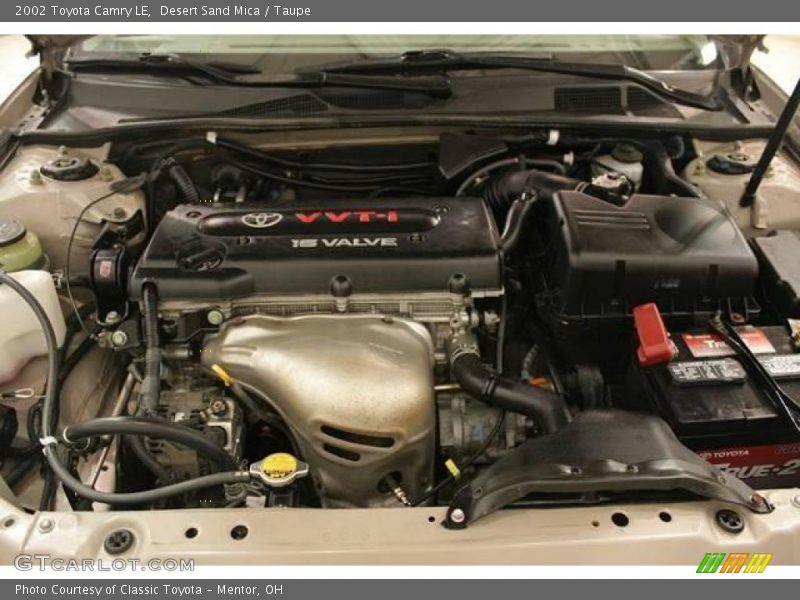 Desert Sand Mica / Taupe 2002 Toyota Camry LE
