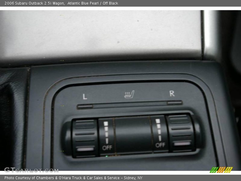 Atlantic Blue Pearl / Off Black 2006 Subaru Outback 2.5i Wagon