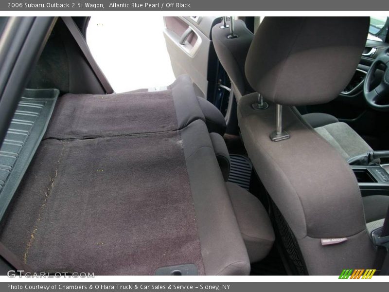 Atlantic Blue Pearl / Off Black 2006 Subaru Outback 2.5i Wagon