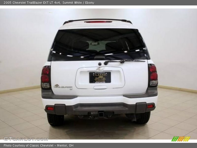 Summit White / Ebony 2005 Chevrolet TrailBlazer EXT LT 4x4
