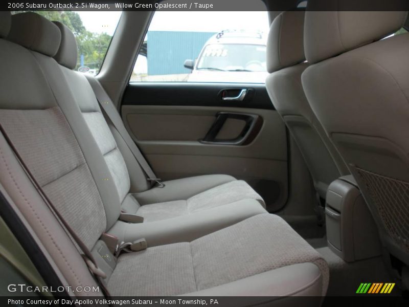 Willow Green Opalescent / Taupe 2006 Subaru Outback 2.5i Wagon