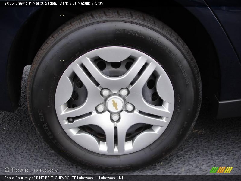 Dark Blue Metallic / Gray 2005 Chevrolet Malibu Sedan