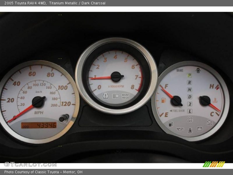 Titanium Metallic / Dark Charcoal 2005 Toyota RAV4 4WD