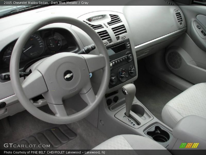 Dark Blue Metallic / Gray 2005 Chevrolet Malibu Sedan