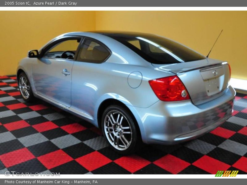 Azure Pearl / Dark Gray 2005 Scion tC