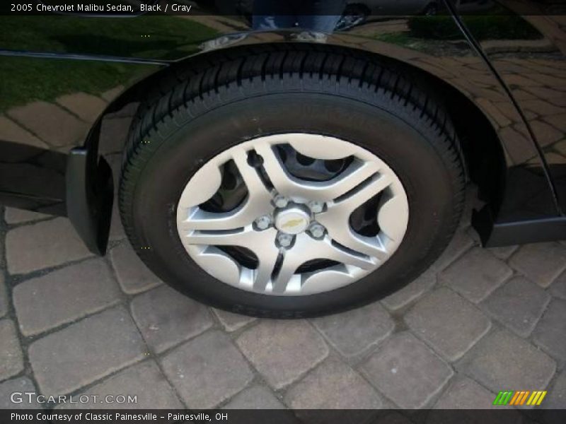 Black / Gray 2005 Chevrolet Malibu Sedan