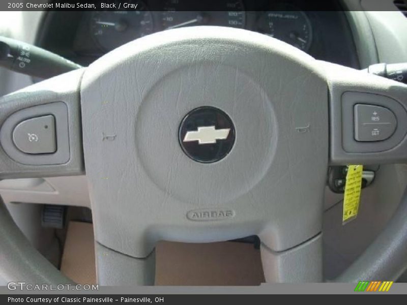 Black / Gray 2005 Chevrolet Malibu Sedan