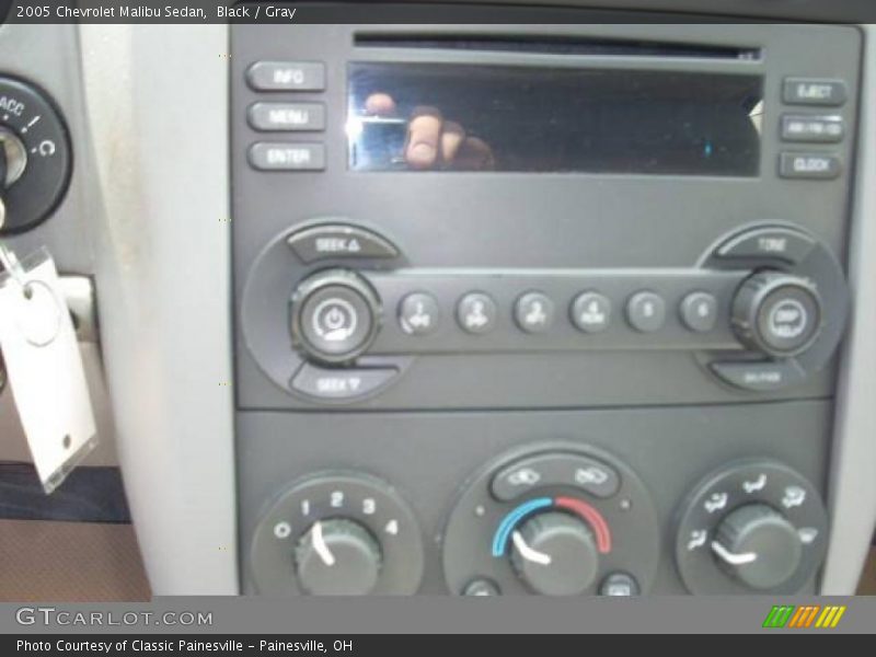 Black / Gray 2005 Chevrolet Malibu Sedan
