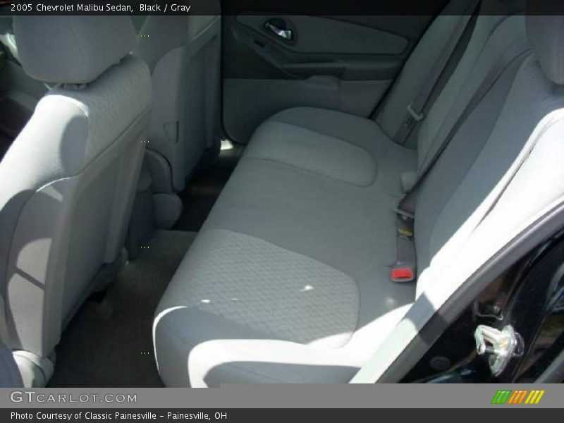 Black / Gray 2005 Chevrolet Malibu Sedan