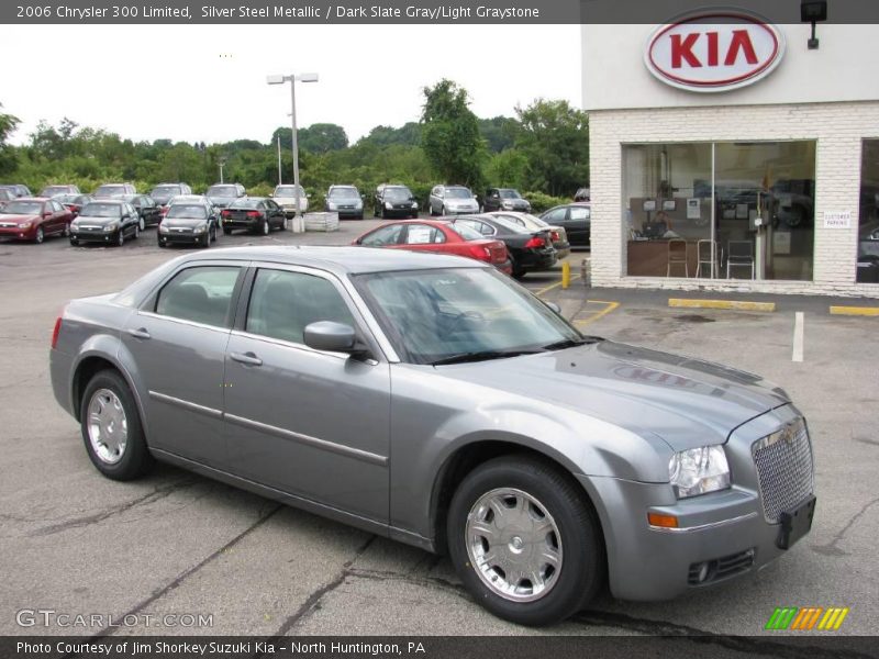 Silver Steel Metallic / Dark Slate Gray/Light Graystone 2006 Chrysler 300 Limited