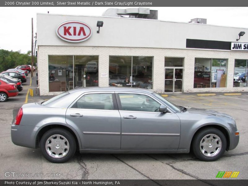 Silver Steel Metallic / Dark Slate Gray/Light Graystone 2006 Chrysler 300 Limited
