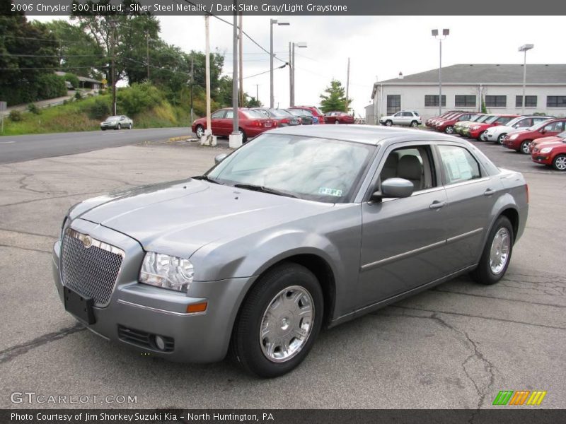 Silver Steel Metallic / Dark Slate Gray/Light Graystone 2006 Chrysler 300 Limited