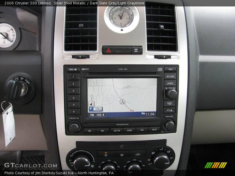 Silver Steel Metallic / Dark Slate Gray/Light Graystone 2006 Chrysler 300 Limited