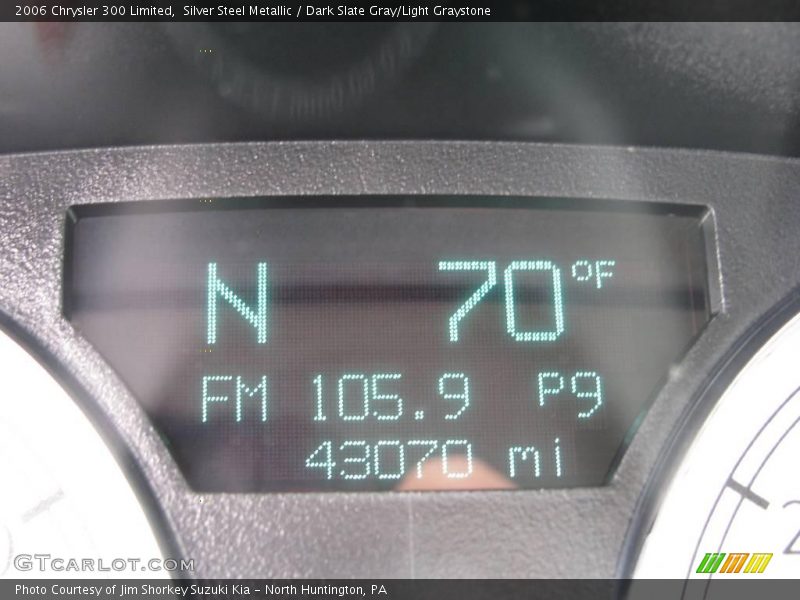 Silver Steel Metallic / Dark Slate Gray/Light Graystone 2006 Chrysler 300 Limited
