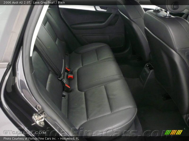 Lava Grey Pearl / Black 2006 Audi A3 2.0T