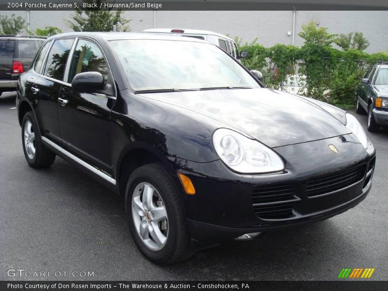 Black / Havanna/Sand Beige 2004 Porsche Cayenne S