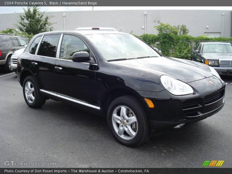 Black / Havanna/Sand Beige 2004 Porsche Cayenne S