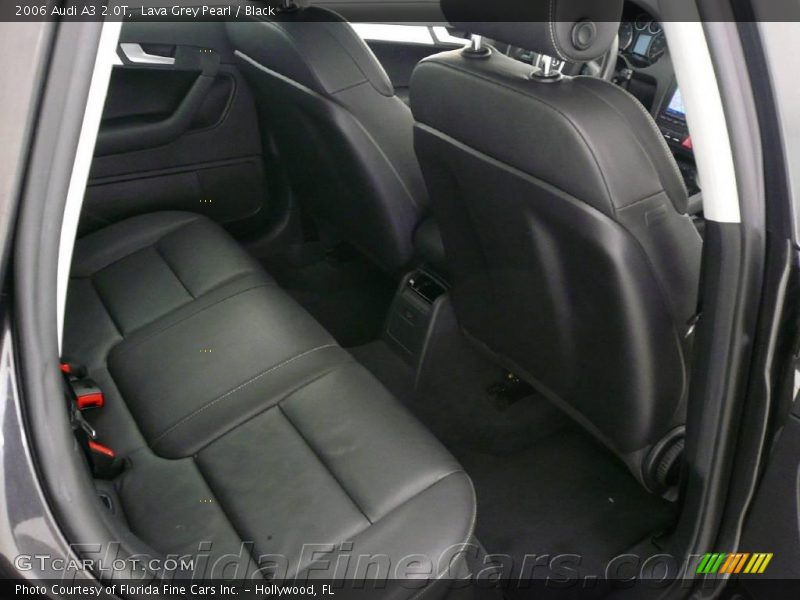 Lava Grey Pearl / Black 2006 Audi A3 2.0T