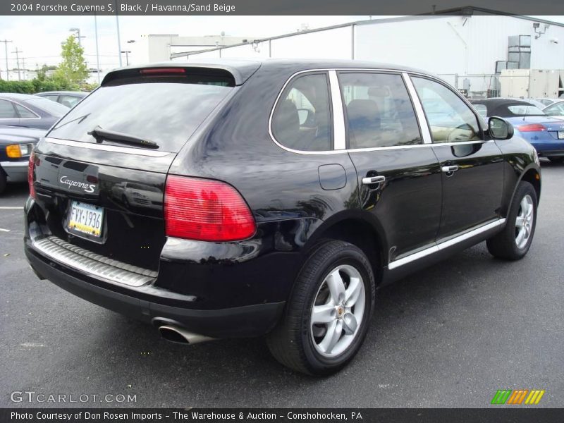 Black / Havanna/Sand Beige 2004 Porsche Cayenne S