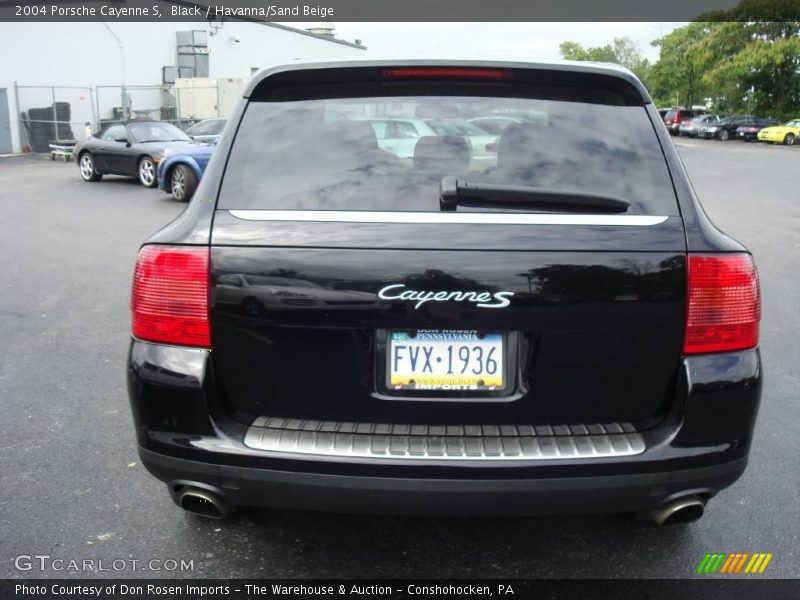 Black / Havanna/Sand Beige 2004 Porsche Cayenne S