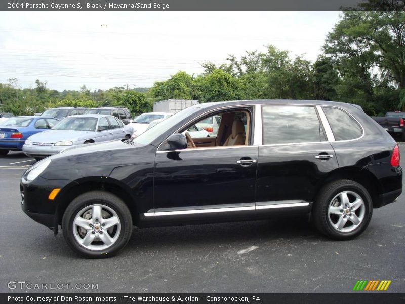 Black / Havanna/Sand Beige 2004 Porsche Cayenne S