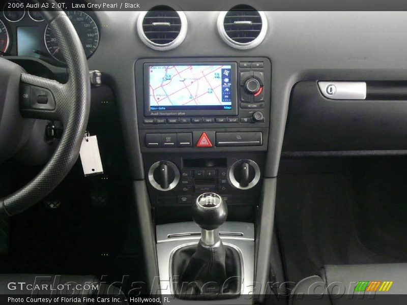 Lava Grey Pearl / Black 2006 Audi A3 2.0T