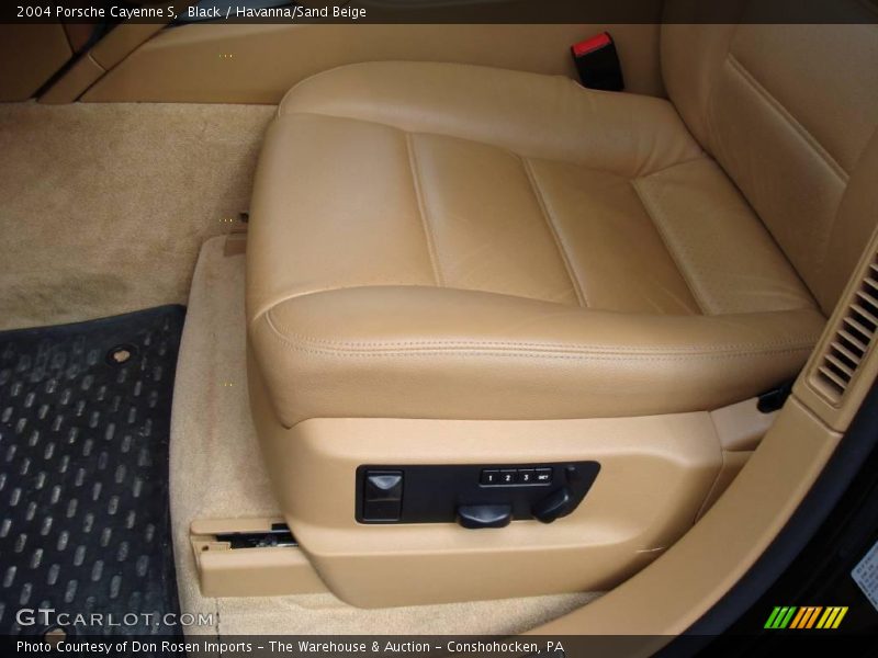 Black / Havanna/Sand Beige 2004 Porsche Cayenne S