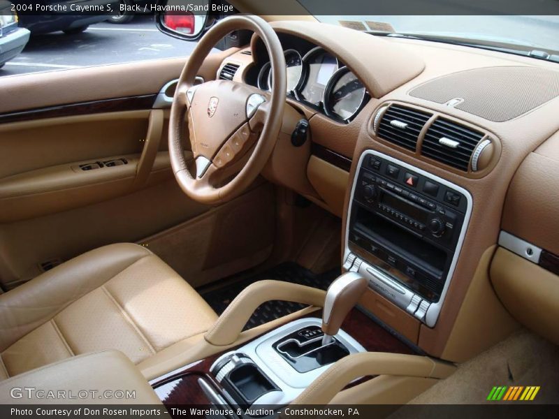 Black / Havanna/Sand Beige 2004 Porsche Cayenne S