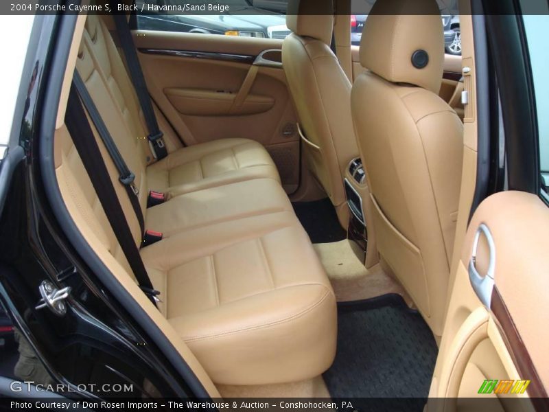Black / Havanna/Sand Beige 2004 Porsche Cayenne S