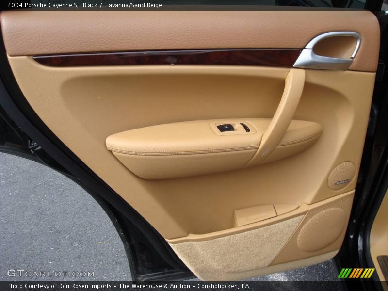 Black / Havanna/Sand Beige 2004 Porsche Cayenne S