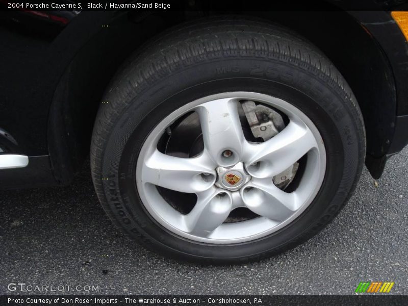 Black / Havanna/Sand Beige 2004 Porsche Cayenne S