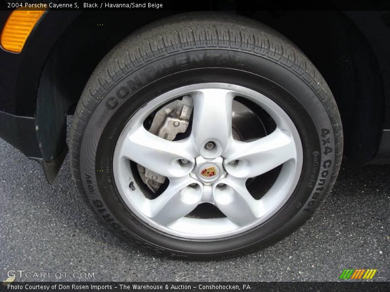 Black / Havanna/Sand Beige 2004 Porsche Cayenne S
