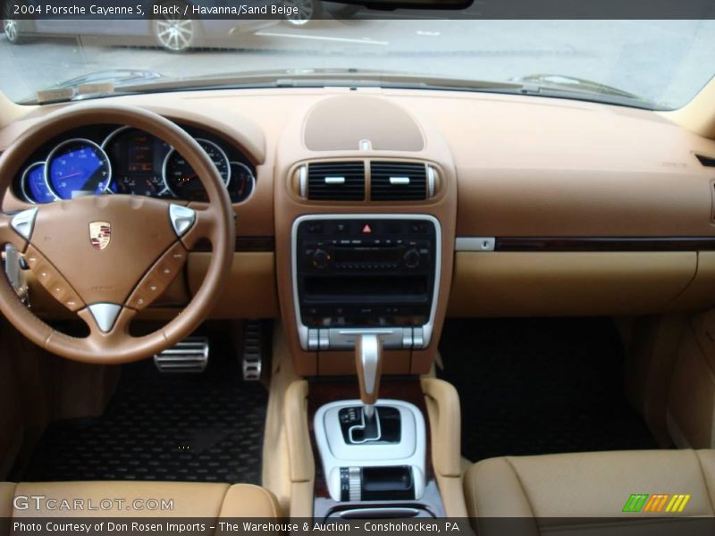 Black / Havanna/Sand Beige 2004 Porsche Cayenne S