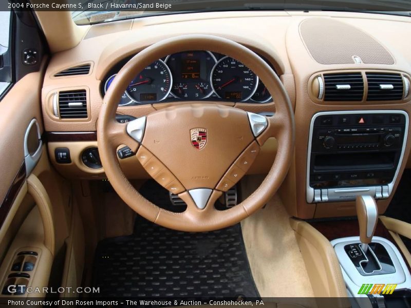 Black / Havanna/Sand Beige 2004 Porsche Cayenne S