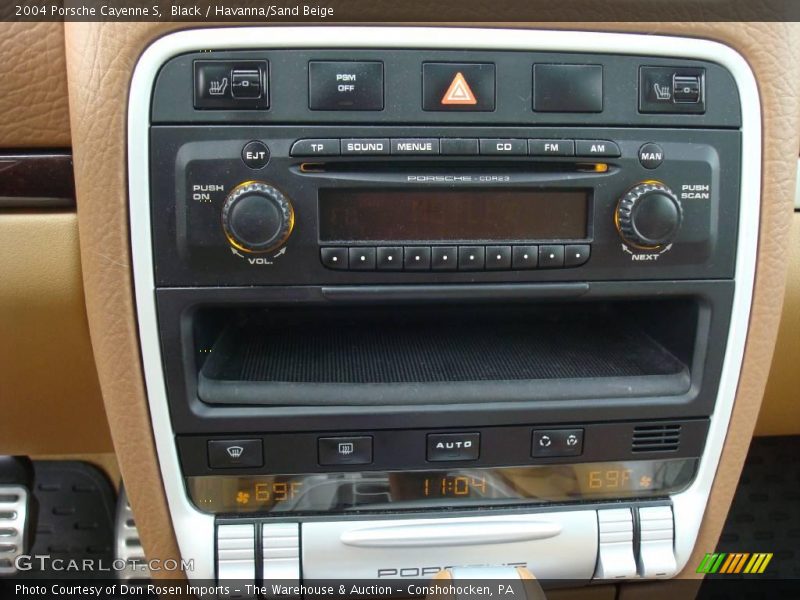 Black / Havanna/Sand Beige 2004 Porsche Cayenne S