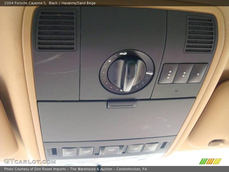 Black / Havanna/Sand Beige 2004 Porsche Cayenne S