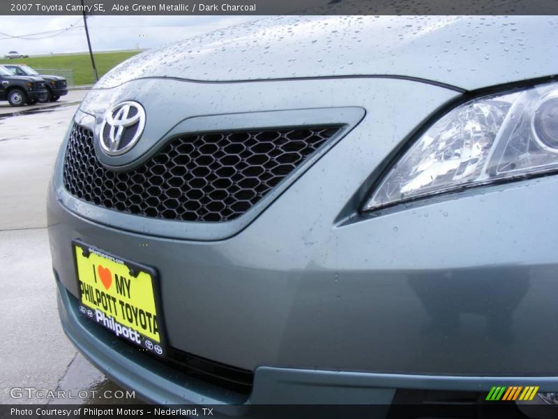 Aloe Green Metallic / Dark Charcoal 2007 Toyota Camry SE