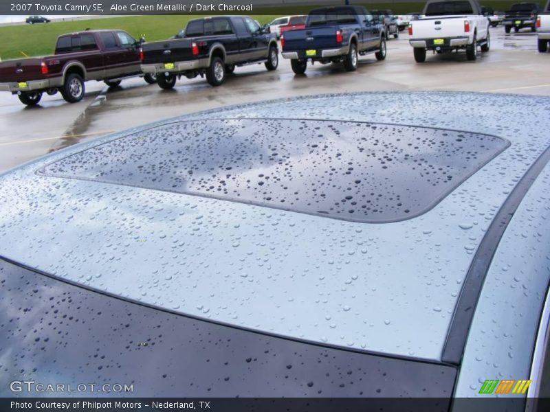 Aloe Green Metallic / Dark Charcoal 2007 Toyota Camry SE