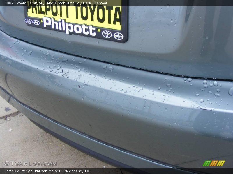 Aloe Green Metallic / Dark Charcoal 2007 Toyota Camry SE