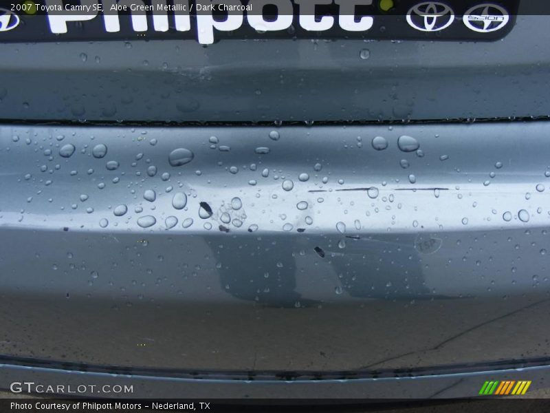 Aloe Green Metallic / Dark Charcoal 2007 Toyota Camry SE